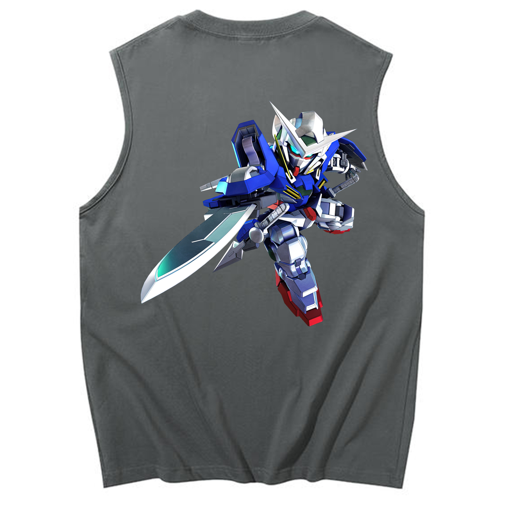 （画像用） 機動戦士ガンダム Mobile Suit Gundam コットン100％タンクトップ（背面プリント）